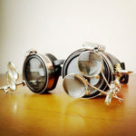 Machine Gun Steampunk Goggles-The Steampunk Cave